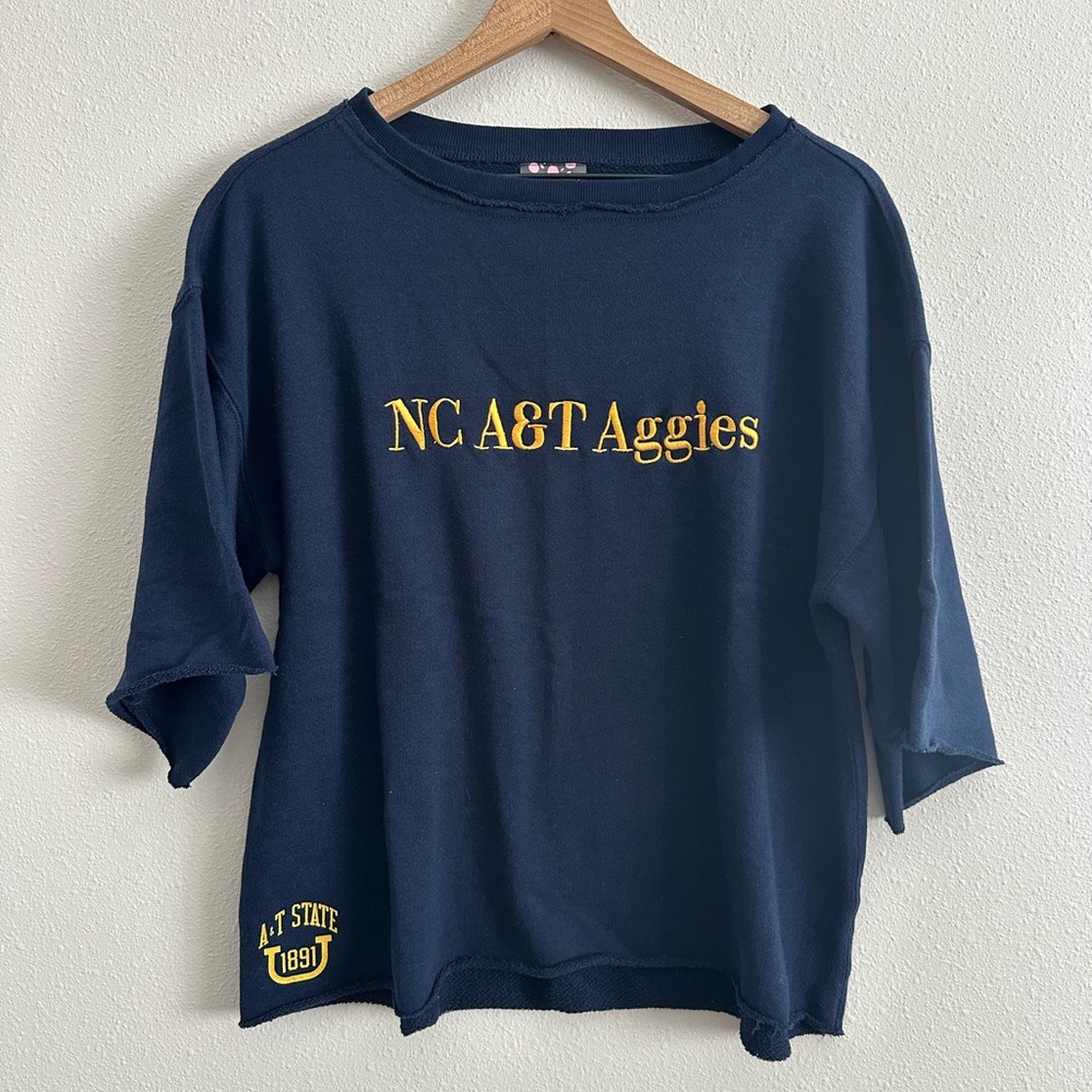 NEW Free People Movement X Summer Class Aggies Sweatshirt Top Small